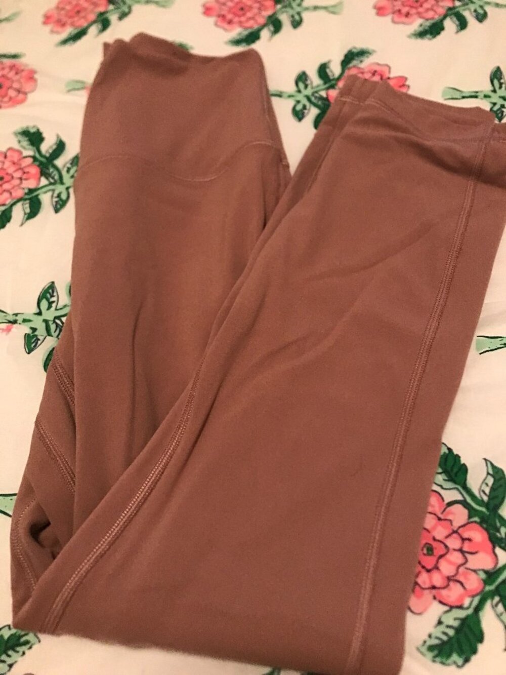 Brown lululemon leggings size 2